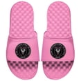 thumbnail image 1 of Men's ISlide Pink Inter Miami CF Primary Logo Slide Sandals, 1 of 1