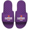 thumbnail image 1 of Men's ISlide Purple Clemson Tigers Split Bar Slide Sandals, 1 of 1