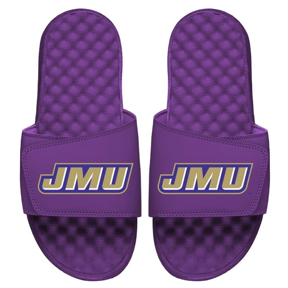 Men's ISlide Purple James Madison Dukes Primary Slide Sandals