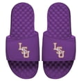 thumbnail image 1 of Men's ISlide Purple LSU Tigers Baseball Logo Slide Sandals, 1 of 1