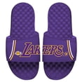thumbnail image 1 of Men's ISlide Purple Los Angeles Lakers Jersey Split Slide Sandals, 1 of 1