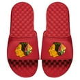 thumbnail image 1 of Men's ISlide Red Chicago Blackhawks Vintage Logo Slide Sandals, 1 of 1