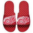 thumbnail image 1 of Men's ISlide Red Detroit Red Wings Blown Up Logo Slide Sandals, 1 of 1