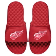Mens ISlide Red Detroit Red Wings Primary Logo Slide Sandals