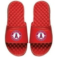 thumbnail image 1 of Men's ISlide Red Los Angeles Angels Alternate Logo Slide Sandals, 1 of 1