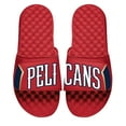 thumbnail image 1 of Men's ISlide Red New Orleans Pelicans Statement Slide Sandals, 1 of 1