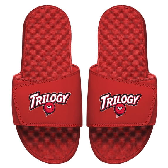 Men's ISlide Red Trilogy Primary Logo Slide Sandals