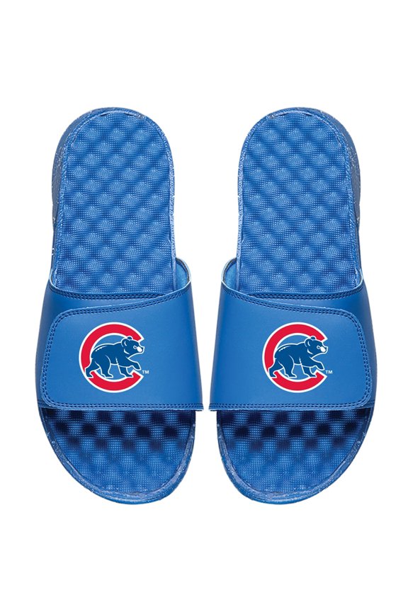 Men's ISlide Royal Chicago Cubs Alternate Logo Slide Sandals