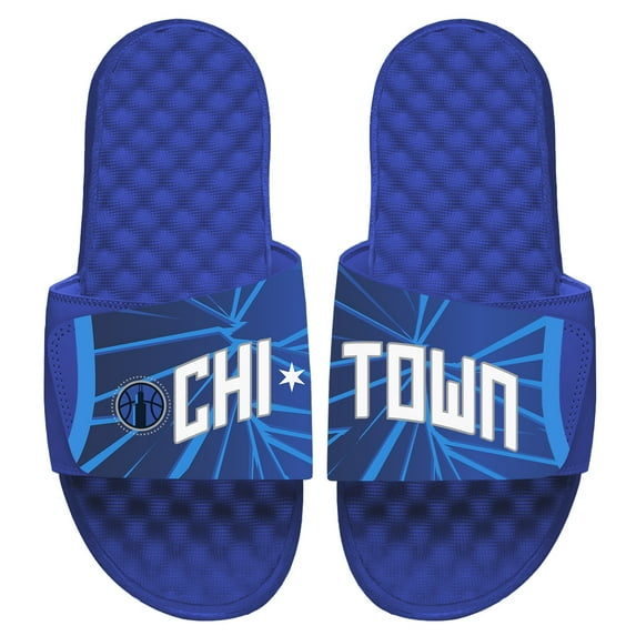 Men's ISlide Royal Chicago Sky Alternate Jersey Slide Sandals