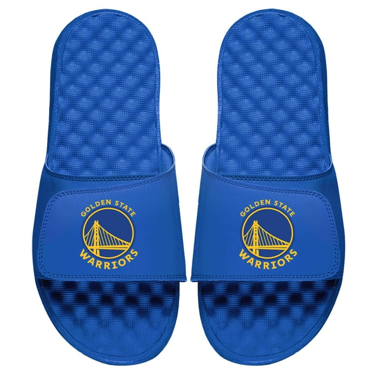 Men's ISlide Royal Golden State Warriors Global Logo Slide Sandals