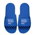 thumbnail image 1 of Men's ISlide Royal Kansas Jayhawks Months Slide Sandals, 1 of 1