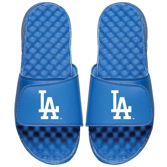 Men's ISlide Royal Los Angeles Dodgers Alternate Logo Slide Sandals