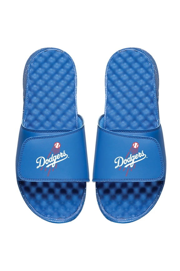 Men's ISlide Royal Los Angeles Dodgers Primary Logo Slide Sandals