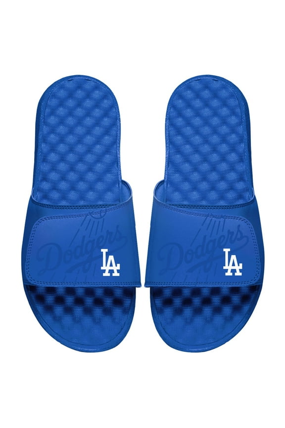 Men's ISlide Royal Los Angeles Dodgers Tonal Pop Slide Sandals