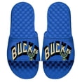 thumbnail image 1 of Men's ISlide  Royal Milwaukee Bucks Warped Slide Sandals, 1 of 1
