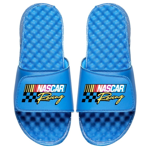 Men's ISlide Royal NASCAR Vintage Rainbow Slide Sandals
