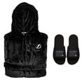 thumbnail image 1 of Men's ISlide Tampa Bay Lightning Dad Robe & Slide Sandals Bundle, 1 of 1