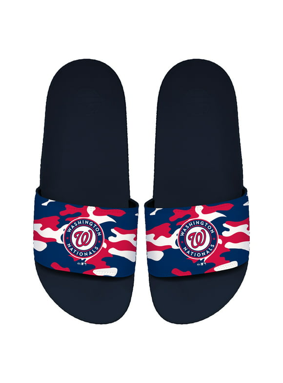 Men's ISlide Washington Nationals Camo Motto Slide Sandals