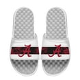 thumbnail image 1 of Men's ISlide White Alabama Crimson Tide Distressed Slide Sandals, 1 of 1