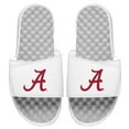 thumbnail image 1 of Men's ISlide White Alabama Crimson Tide Script Logo Slide Sandals, 1 of 1