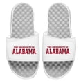 thumbnail image 1 of Men's ISlide White Alabama Crimson Tide Wordmark Slide Sandals, 1 of 1
