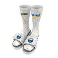 thumbnail image 1 of Men's ISlide White Buffalo Sabres Speckle Socks & Slide Sandals Bundle, 1 of 1
