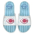 thumbnail image 1 of Men's ISlide  White Cincinnati Reds Ice Gel Slide Sandals, 1 of 1