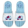 thumbnail image 1 of Men's ISlide  White Colorado Avalanche Ice Gel Slide Sandals, 1 of 1