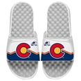 thumbnail image 1 of Men's ISlide White Colorado Avalanche Special Edition 2.0 Slide Sandals, 1 of 1
