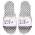 thumbnail image 1 of Men's ISlide  White Dallas Stars Hockey Fights Cancer Slide Sandals, 1 of 1