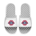 thumbnail image 1 of Men's ISlide White Dayton Flyers Basketball Logo Slide Sandals, 1 of 1