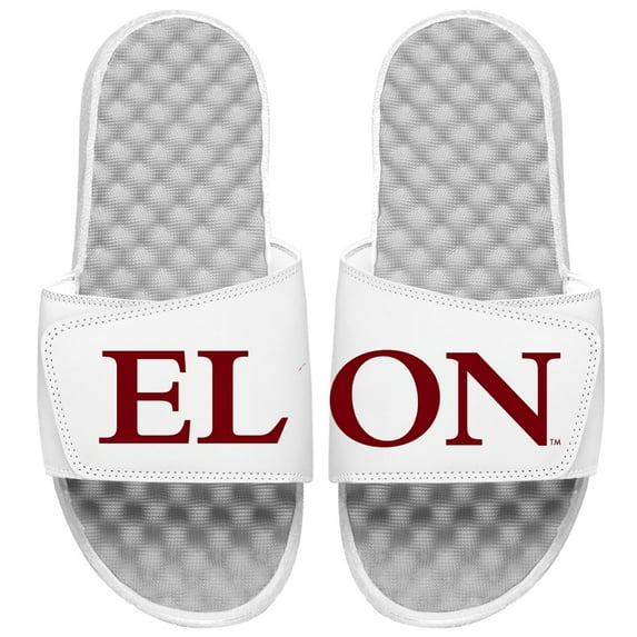 Men's ISlide White Elon Phoenix Split Slide Sandals