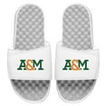 thumbnail image 1 of Men's ISlide White Florida A&M Rattlers Secondary Wordmark Slide Sandals, 1 of 1