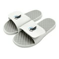 thumbnail image 1 of Men's ISlide White/Gray Minnesota United FC Primary Logo Slide Sandals, 1 of 2