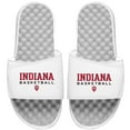 thumbnail image 1 of Men's ISlide White Indiana Hoosiers Basketball Wordmark Slide Sandals, 1 of 1
