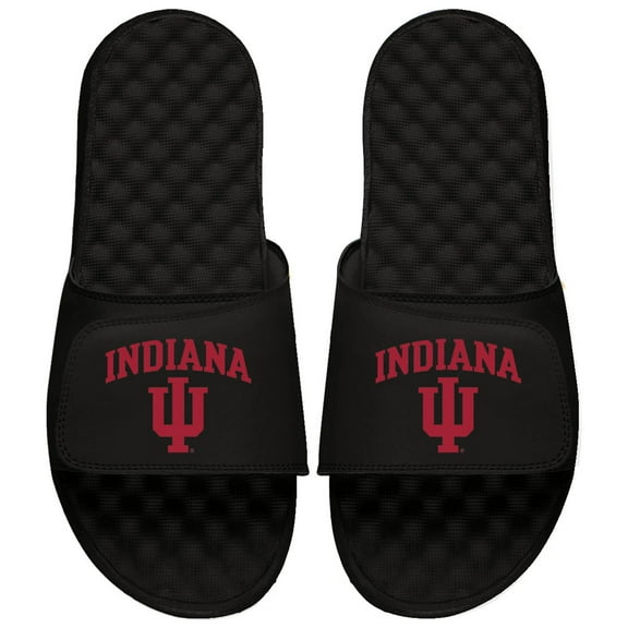 Men's ISlide White Indiana Hoosiers Logo Slide Sandals