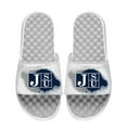 thumbnail image 1 of Men's ISlide  White Jackson State Tigers Spray Paint Slide Sandals, 1 of 1