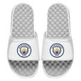 thumbnail image 1 of Men's ISlide  White Manchester City Primary Logo Slide Sandals, 1 of 1
