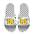 thumbnail image 1 of Men's ISlide White Michigan Wolverines Camo Slide Sandals, 1 of 1