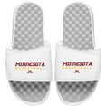 thumbnail image 1 of Men's ISlide White Minnesota Golden Gophers Basketball Wordmark Slide Sandals, 1 of 1