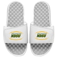 thumbnail image 1 of Men's ISlide White NDSU Bison Football Logo Slide Sandal, 1 of 1