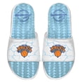 thumbnail image 1 of Men's ISlide  White New York Knicks Ice Gel Slide Sandals, 1 of 1