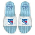 thumbnail image 1 of Men's ISlide  White New York Rangers Ice Gel Slide Sandals, 1 of 1