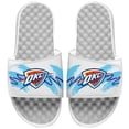 thumbnail image 1 of Men's ISlide White Oklahoma City Thunder 90s Paper Cup Slide Sandals, 1 of 1