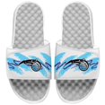 thumbnail image 1 of Men's ISlide White Orlando Magic 90s Paper Cup Slide Sandals, 1 of 1