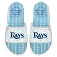 thumbnail image 1 of Men's ISlide  White Tampa Bay Rays Ice Gel Slide Sandals, 1 of 1