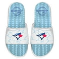 thumbnail image 1 of Men's ISlide  White Toronto Blue Jays Ice Gel Slide Sandals, 1 of 1