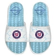 thumbnail image 1 of Men's ISlide  White Washington Nationals Ice Gel Slide Sandals, 1 of 1
