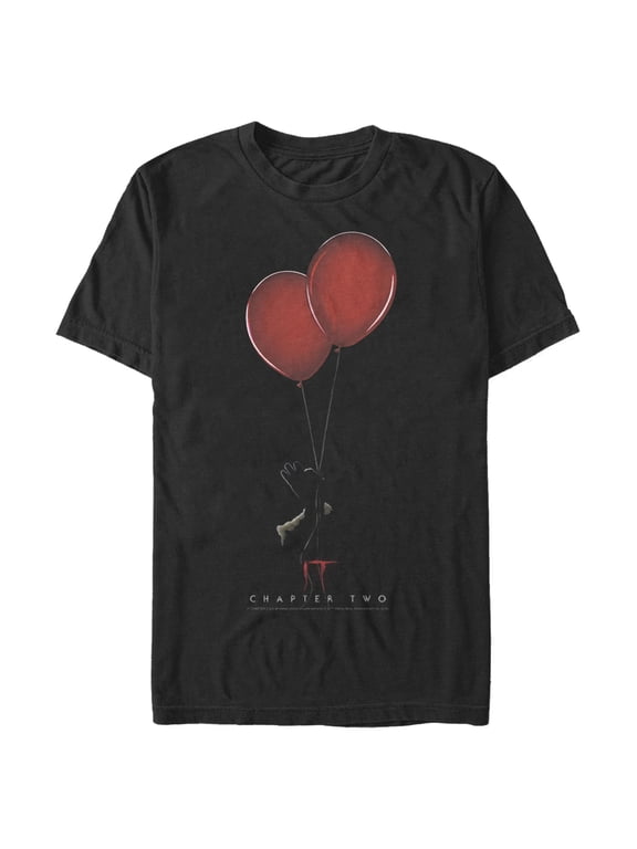 Men's IT Chapter Two Chapter Two Balloon Trick Graphic Tee Black 3X Large