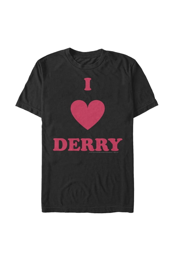 Men's IT Chapter Two Chapter Two I Love Derry Graphic Tee Black 2X Large